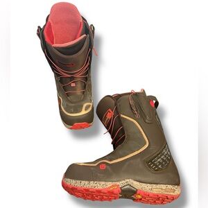 Burton Driver X Snowboard Boots Vibram Outsole Men’s Size 9